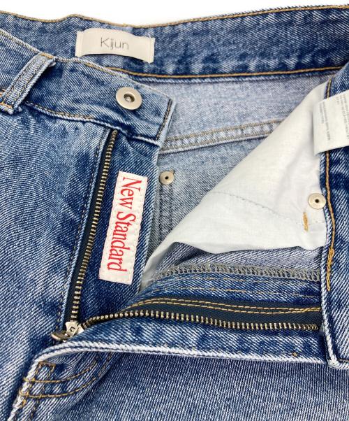 KIJUN（キジュン）KIJUN (キジュン) Scratched Wide Jeans インディゴ サイズ:	SIZE Mの古着・服飾アイテム
