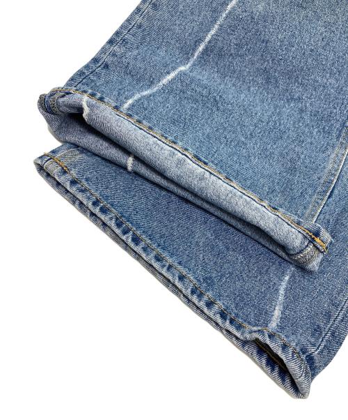 KIJUN（キジュン）KIJUN (キジュン) Scratched Wide Jeans インディゴ サイズ:	SIZE Mの古着・服飾アイテム