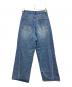 KIJUN (キジュン) Scratched Wide Jeans インディゴ サイズ:	SIZE M：6000円