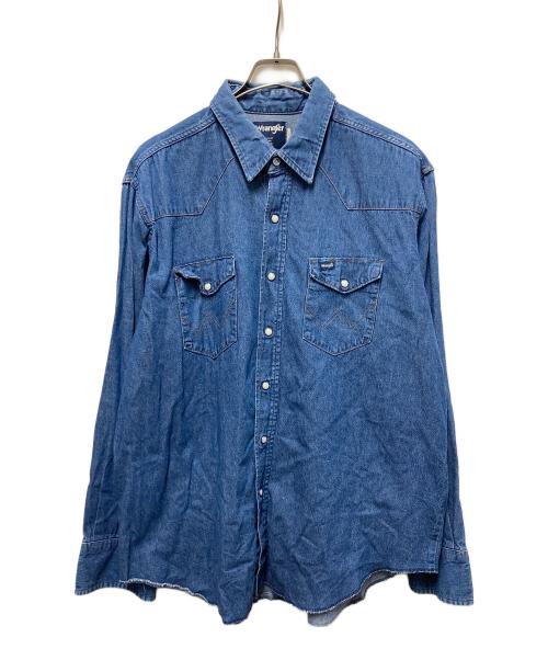 Wrangler（ラングラー）Wrangler (ラングラー) 80sデニムシャツ インディゴ サイズ:SIZE 36の古着・服飾アイテム