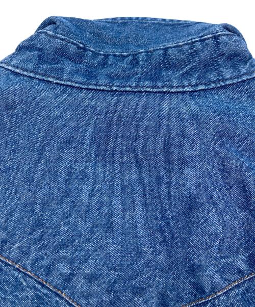 Wrangler（ラングラー）Wrangler (ラングラー) 80sデニムシャツ インディゴ サイズ:SIZE 36の古着・服飾アイテム