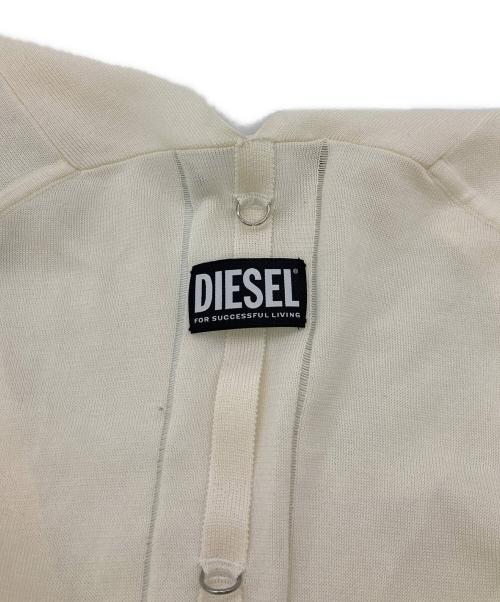 DIESEL（ディーゼル）DIESEL (ディーゼル) M-JAPPY ロングカーディガン ベージュ サイズ:2の古着・服飾アイテム