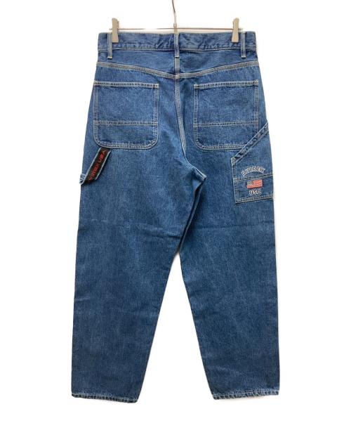 AVIREX（アヴィレックス）AVIREX (アヴィレックス) デニムペインターパンツ インディゴ サイズ:Lの古着・服飾アイテム