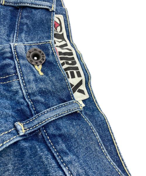 AVIREX（アヴィレックス）AVIREX (アヴィレックス) デニムペインターパンツ インディゴ サイズ:Lの古着・服飾アイテム