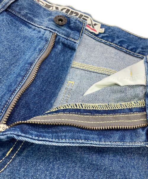 AVIREX（アヴィレックス）AVIREX (アヴィレックス) デニムペインターパンツ インディゴ サイズ:Lの古着・服飾アイテム