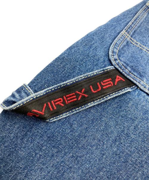 AVIREX（アヴィレックス）AVIREX (アヴィレックス) デニムペインターパンツ インディゴ サイズ:Lの古着・服飾アイテム