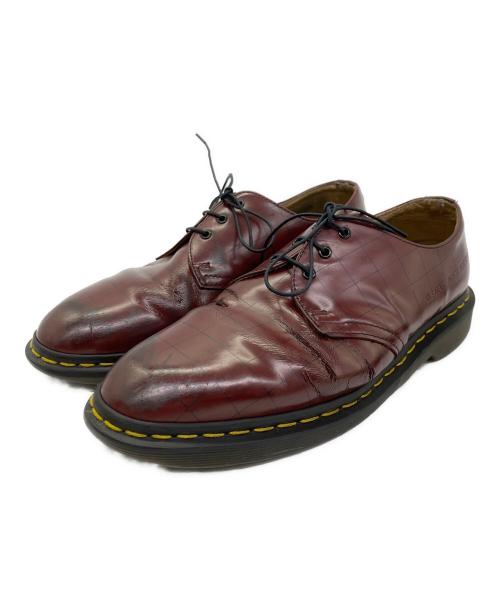 Dr.Martens（ドクターマーチン）Dr.Martens (ドクターマーチン) UNDERCOVER (アンダーカバー) 1461 UNDERCOVER 3ホールシューズ ワインレッド サイズ:	SIZE 8　（27cm）の古着・服飾アイテム
