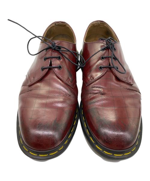 Dr.Martens（ドクターマーチン）Dr.Martens (ドクターマーチン) UNDERCOVER (アンダーカバー) 1461 UNDERCOVER 3ホールシューズ ワインレッド サイズ:	SIZE 8　（27cm）の古着・服飾アイテム