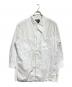 Power Of The White SHIRT Yohji Yamamoto (パワーオブザホワイトシャツヨウジヤマモト) SHIRT WITH CHIN FLAP DETAIL/シャツウィズチンフラップディテール ホワイト サイズ:2：14000円