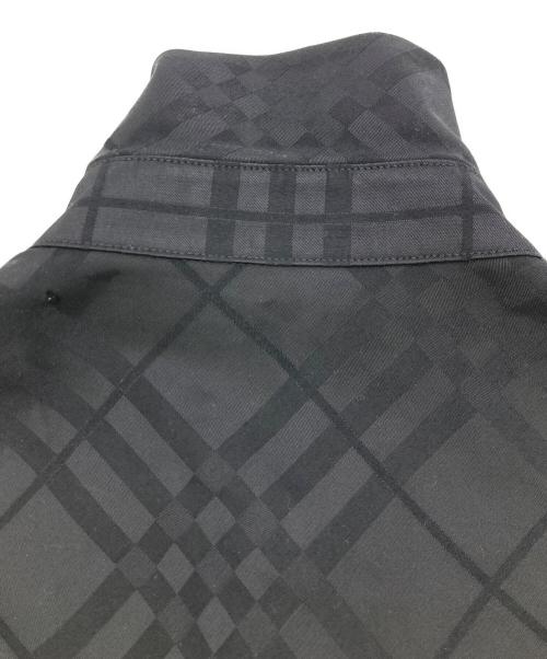BURBERRY LONDON（バーバリーロンドン）BURBERRY LONDON (バーバリーロンドン) ギャザーシャツ ブラック サイズ:15の古着・服飾アイテム