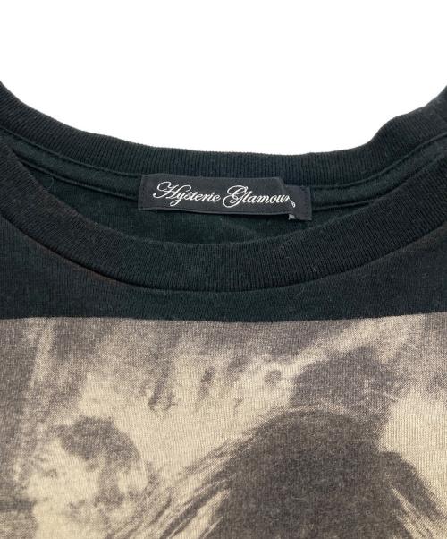 Hysteric Glamour（ヒステリックグラマー）Hysteric Glamour (ヒステリックグラマー) カートコバーンフォトグラフィックTシャツ ブラック サイズ:Freeの古着・服飾アイテム