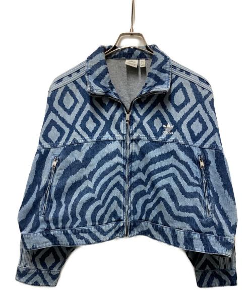 adidas（アディダス）adidas (アディダス) FARM Rio (ファームリオ) デニム トラックトップ インディゴ サイズ:2XLの古着・服飾アイテム