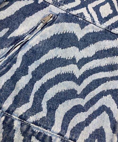 adidas（アディダス）adidas (アディダス) FARM Rio (ファームリオ) デニム トラックトップ インディゴ サイズ:2XLの古着・服飾アイテム