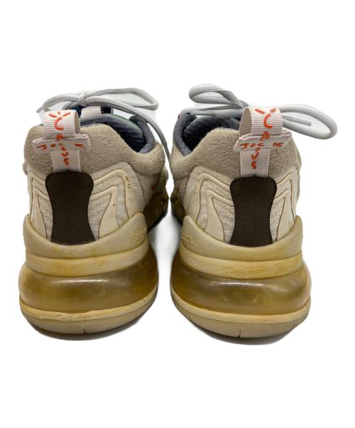 NIKE（ナイキ）NIKE (ナイキ) TRAVIS SCOTT (トラヴィススコット) AIR MAX 270 CACTUS TRAILS ベージュ サイズ:	SIZE US9.5（27.5cm）の古着・服飾アイテム