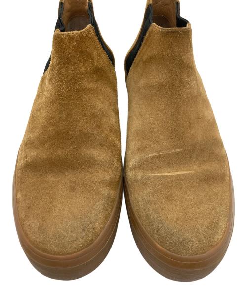 DRIES VAN NOTEN（ドリスヴァンノッテン）DRIES VAN NOTEN (ドリスヴァンノッテン) スウェードサイドゴアブーツ ブラウン サイズ:	SIZE 41　（約25.5cm〜26.0cm）の古着・服飾アイテム