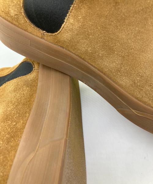 DRIES VAN NOTEN（ドリスヴァンノッテン）DRIES VAN NOTEN (ドリスヴァンノッテン) スウェードサイドゴアブーツ ブラウン サイズ:	SIZE 41　（約25.5cm〜26.0cm）の古着・服飾アイテム