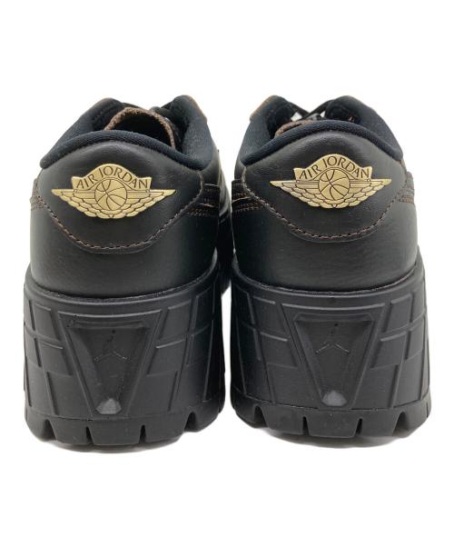 NIKE（ナイキ）NIKE (ナイキ) AIR JORDAN 1 BROOKLYN LOW BLACK/CACAO WOW-BLACK ブラック サイズ:	SIZE US7　(24cm）の古着・服飾アイテム