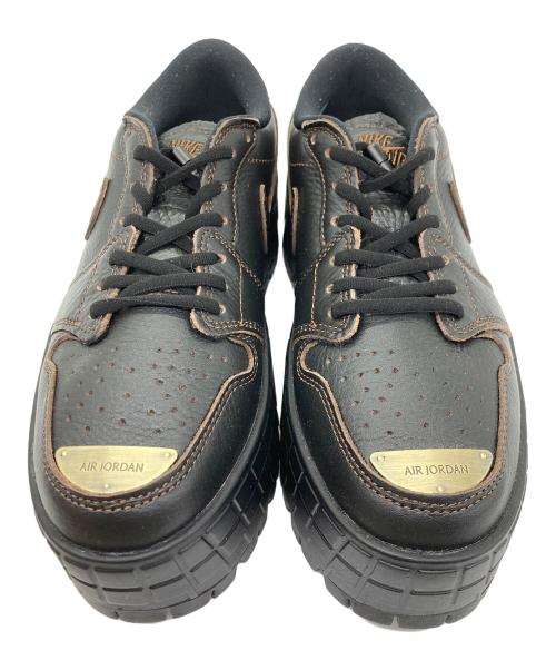 NIKE（ナイキ）NIKE (ナイキ) AIR JORDAN 1 BROOKLYN LOW BLACK/CACAO WOW-BLACK ブラック サイズ:	SIZE US7　(24cm）の古着・服飾アイテム