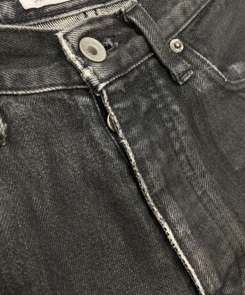 DAIRIKU（ダイリク）DAIRIKU (ダイリク) Coating Slim Denim Pants－コーティングスリムデニムパンツ ブラック サイズ:W29(73.5cm)の古着・服飾アイテム