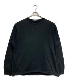UNDERCOVER（アンダーカバー）の古着「バックポケット付SWEAT/スウェット」｜ブラック