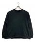 UNDERCOVER（アンダーカバー）の古着「バックポケット付SWEAT/スウェット」｜ブラック