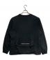 UNDERCOVER (アンダーカバー) バックポケット付SWEAT/スウェット ブラック サイズ:4：14000円