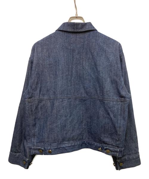 DARENIMO（ダレニモ）DARENIMO (ダレニモ) 刺繍デニムジャケット インディゴ サイズ:２の古着・服飾アイテム