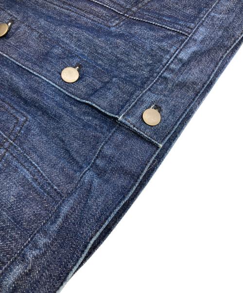 DARENIMO（ダレニモ）DARENIMO (ダレニモ) 刺繍デニムジャケット インディゴ サイズ:２の古着・服飾アイテム