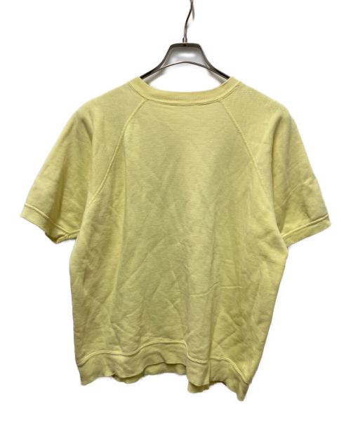 USED（ユーズド）USED (ユーズド) 星条旗フラワープリント半袖スウェット イエロー サイズ:‐の古着・服飾アイテム