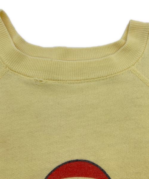 USED（ユーズド）USED (ユーズド) 星条旗フラワープリント半袖スウェット イエロー サイズ:‐の古着・服飾アイテム
