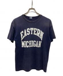 Champion（チャンピオン）の古着「70sプリントTシャツ」｜ネイビー