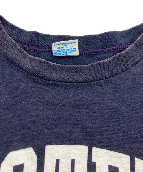 Champion（チャンピオン）Champion (チャンピオン) 70sプリントTシャツ ネイビー サイズ:Lの古着・服飾アイテム