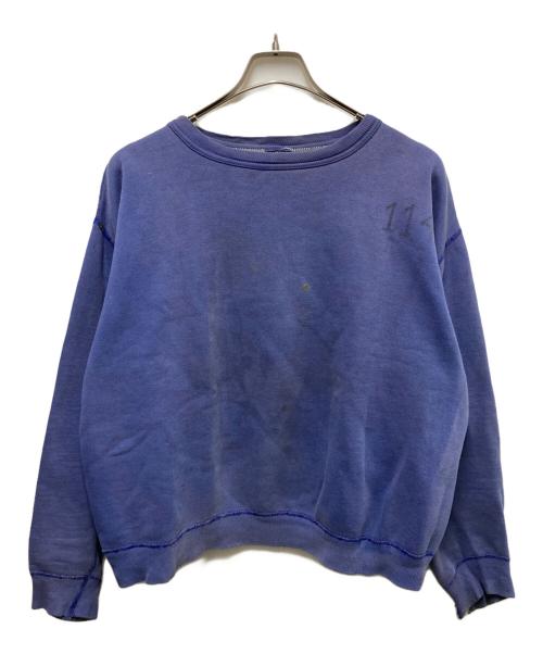 USED（ユーズド）USED (ユーズド) セットインスリーブスウェット ネイビー サイズ:ーの古着・服飾アイテム