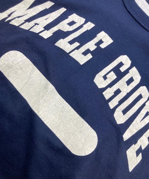 Champion（チャンピオン）Champion (チャンピオン) ダブルフェイスTシャツ ネイビー サイズ:Sの古着・服飾アイテム