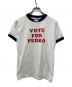 ALSTYLE APPAREL & ACTIVEWEAR（アレスタイルアパレル＆アクティブウェア）の古着「ムービープリントリンガーTシャツ」｜ホワイト