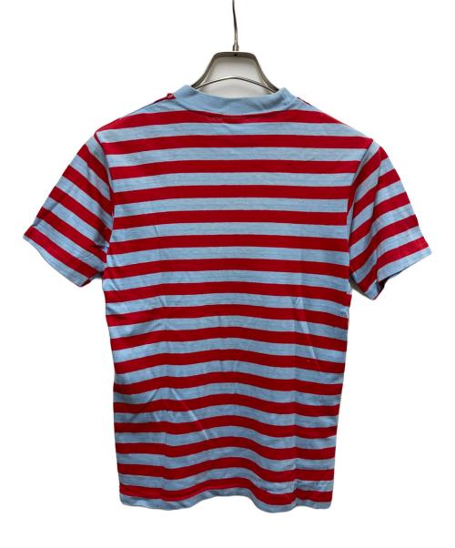 Champion（チャンピオン）Champion (チャンピオン) 70sボーダーTシャツ ブルー×レッド サイズ:Sの古着・服飾アイテム