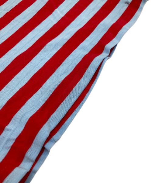Champion（チャンピオン）Champion (チャンピオン) 70sボーダーTシャツ ブルー×レッド サイズ:Sの古着・服飾アイテム