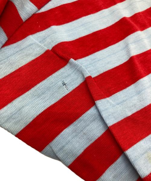 Champion（チャンピオン）Champion (チャンピオン) 70sボーダーTシャツ ブルー×レッド サイズ:Sの古着・服飾アイテム