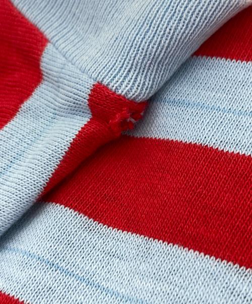 Champion（チャンピオン）Champion (チャンピオン) 70sボーダーTシャツ ブルー×レッド サイズ:Sの古着・服飾アイテム