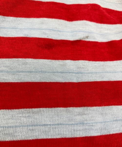 Champion（チャンピオン）Champion (チャンピオン) 70sボーダーTシャツ ブルー×レッド サイズ:Sの古着・服飾アイテム