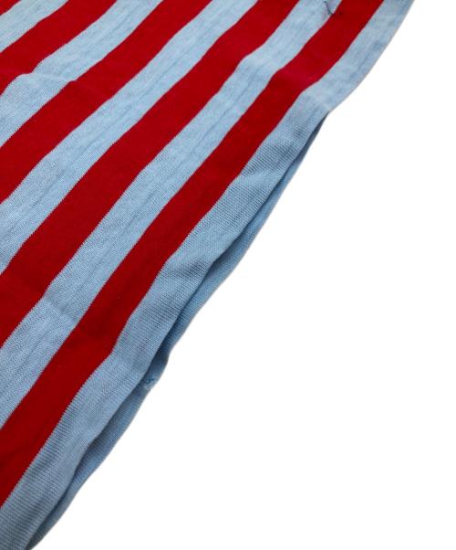 Champion（チャンピオン）Champion (チャンピオン) 70sボーダーTシャツ ブルー×レッド サイズ:Sの古着・服飾アイテム