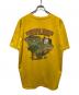 HARLEY-DAVIDSON (ハーレーダビッドソン) COLUMBIA.SGプリントTシャツ イエロー サイズ:XL：5000円