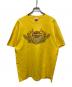 HARLEY-DAVIDSON（ハーレーダビッドソン）の古着「COLUMBIA.MOプリントTシャツ」｜イエロー
