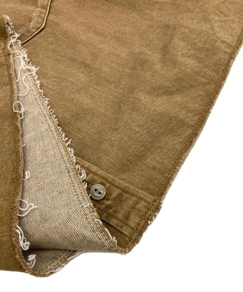 JOURNAL STANDARD（ジャーナルスタンダード）JOURNAL STANDARD (ジャーナルスタンダード) ライトオンスデニムクロップドシャツ ベージュ サイズ:	SIZE Freeの古着・服飾アイテム