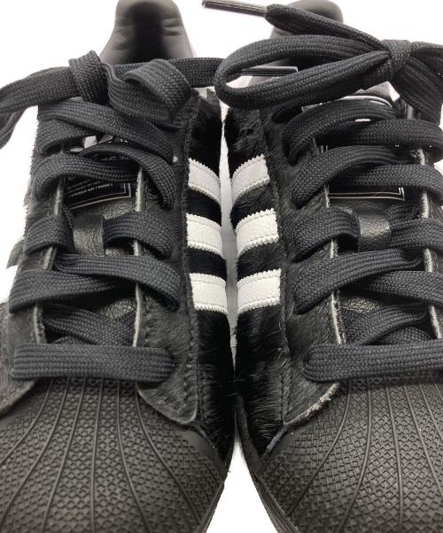 adidas（アディダス）adidas (アディダス) Superstar II ローカットスニーカー ブラック×ホワイト サイズ:	SIZE US6（23cm）の古着・服飾アイテム
