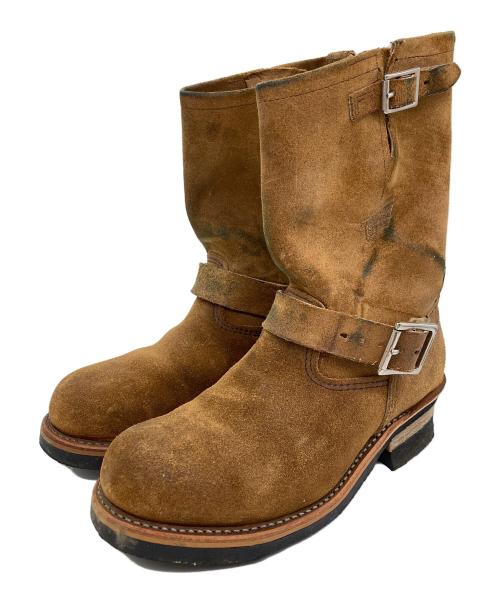 RED WING（レッドウィング）RED WING (レッドウィング) ENGINEER BOOTS ベージュ サイズ:	SIZE 7D　(25cm)の古着・服飾アイテム
