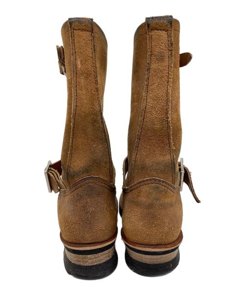 RED WING（レッドウィング）RED WING (レッドウィング) ENGINEER BOOTS ベージュ サイズ:	SIZE 7D　(25cm)の古着・服飾アイテム
