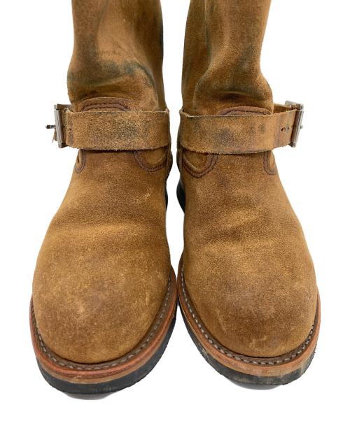 RED WING（レッドウィング）RED WING (レッドウィング) ENGINEER BOOTS ベージュ サイズ:	SIZE 7D　(25cm)の古着・服飾アイテム