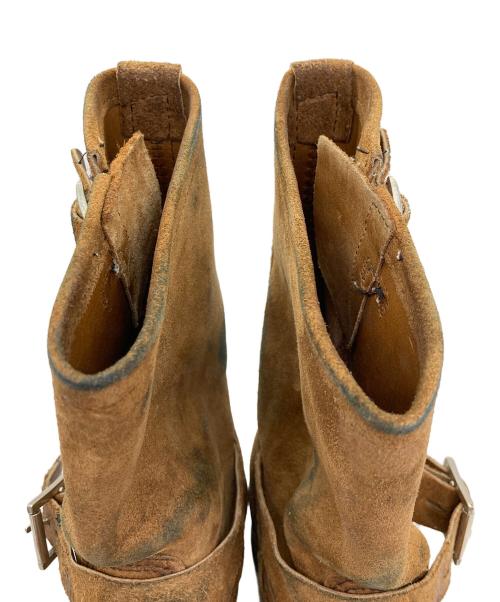 RED WING（レッドウィング）RED WING (レッドウィング) ENGINEER BOOTS ベージュ サイズ:	SIZE 7D　(25cm)の古着・服飾アイテム