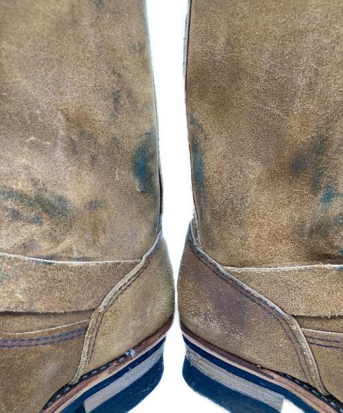 RED WING（レッドウィング）RED WING (レッドウィング) ENGINEER BOOTS ベージュ サイズ:	SIZE 7D　(25cm)の古着・服飾アイテム